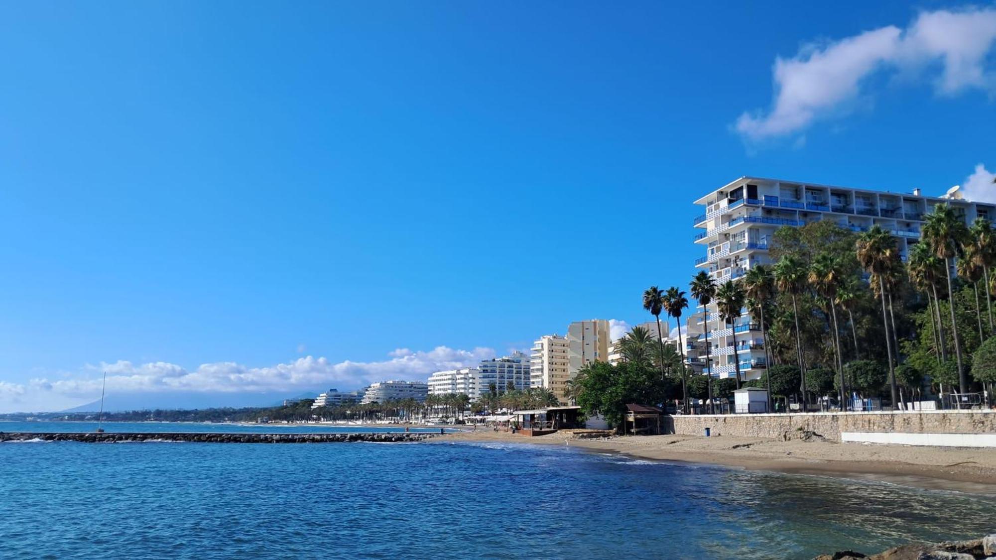 Skol 420C Fantastico 1 Dormitorio Primera Linea De Playa Μαρμπέλλα Εξωτερικό φωτογραφία