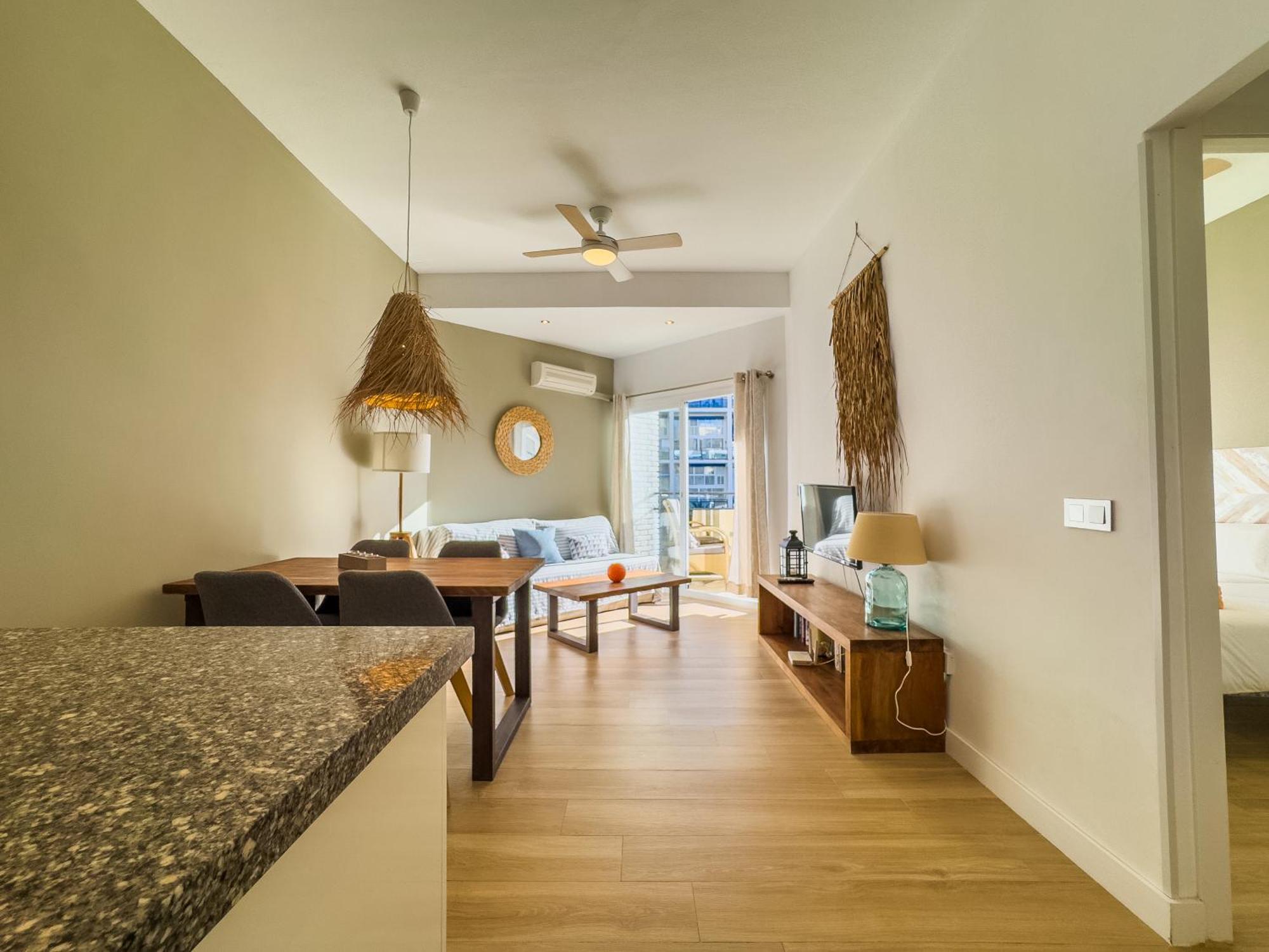 Skol 420C Fantastico 1 Dormitorio Primera Linea De Playa Μαρμπέλλα Εξωτερικό φωτογραφία